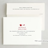 "Classic Christmas" - Holiday Cards in Candy Cane by Jennifer Lew - FREE Recipient Addressing