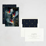 "Glad Tidings" - Holiday Cards in Ink by Eve Schultz - Assembled