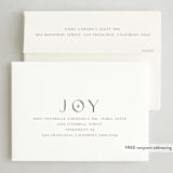 "Glad Tidings" - Holiday Cards in Ink by Eve Schultz - FREE Recipient Addressing