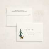 "Woodland Peace" - Holiday Cards in Midnight by Elly - FREE Recipient Addressing