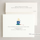 "Keeping up with Santa" - Holiday Cards in Santa Suit by Grae - FREE Recipient Addressing