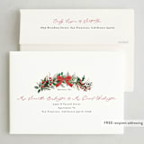 "Festive Holiday" - Holiday Cards in Snow by Susan Moyal - FREE Recipient Addressing
