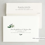 "Joy" - Holiday Cards in Wintermint by Julia Mehoke - FREE Recipient Addressing