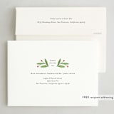 "Botanical" - Holiday Cards in Cream by Paper Raven Co. - FREE Recipient Addressing