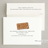 "gingerbread express" - Holiday Cards in Almond by Grae - FREE Recipient Addressing