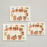 "gingerbread express" - Holiday Cards in Almond by Grae - Formats Available