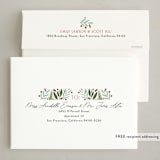 "New Home for the Holidays House" - Holiday Cards in Persimmon by Alethea and Ruth - FREE Recipient Addressing