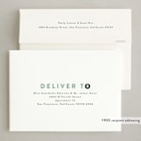 "New Place" - Holiday Cards in Olive Wreath by Julie Murray - FREE Recipient Addressing