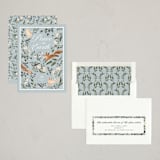 "Peaceful Woodland" - Holiday Cards in Lake by Vivian Yiwing - Assembled