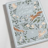 "Peaceful Woodland" - Holiday Cards in Lake by Vivian Yiwing - Detail