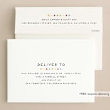 "Rainbow Seal" - Holiday Cards in Frozen by Genna Blackburn - FREE Recipient Addressing