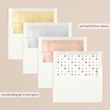 "Rainbow Seal" - Holiday Cards in Frozen by Genna Blackburn - Envelope Liners