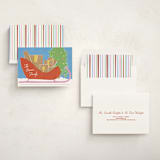"Sleigh Landing" - Holiday Cards in Sprinkles by Inkblot Design - Assembled