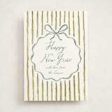 "Homestead Charm" - Holiday Cards in Cedar by Leia Matt - Front