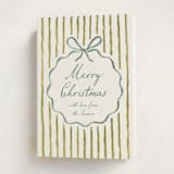"Homestead Charm" - Holiday Cards in Cedar by Leia Matt - Folded Card