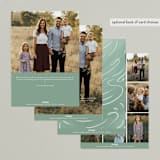 "Petite Holiday" - Holiday Cards in Pine by Grae - Back of Card