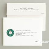 "Petite Holiday" - Holiday Cards in Pine by Grae - FREE Recipient Addressing