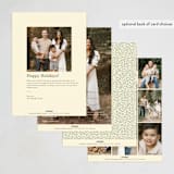 "Retro Tree" - Holiday Cards in Ivory by Baumbirdy - Back of Card