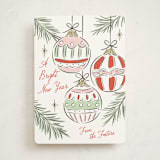 "Bright Ornaments" - Holiday Cards in Festive by Erin German - Front