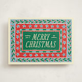 "Hollis" - Holiday Cards in Pine by Pati Cascino - Front