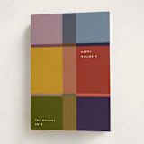 "colorful check" - Holiday Cards in Stocking by Sumak Studio - Folded Card