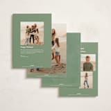 "Tis the season" - Holiday Cards in Vanilla by Jennifer Wick - Back of Card Options