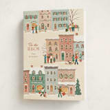 "Tis the season" - Holiday Cards in Vanilla by Jennifer Wick - Folded Card