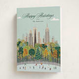 "New York for the Holidays" - Holiday Cards in Mint by Sherley Ferreira - Folded Card
