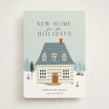 "New Home for the Holidays!" - Holiday Cards in Mint by Sherley Ferreira - Front