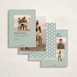 "New Home for the Holidays!" - Holiday Cards in Mint by Sherley Ferreira - Back of Card Options