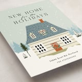 "New Home for the Holidays!" - Holiday Cards in Mint by Sherley Ferreira - Detail