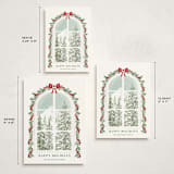 "The Glimpse" - Holiday Cards in Pine by Petra Kern - Formats Available