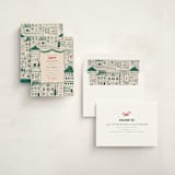"Festive Home" - Holiday Cards in Elf Shoes by Teju Reval - Assembled