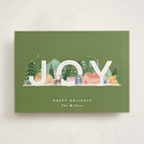 "Joyful Scene" - Holiday Cards in Forest by Bethan - Front