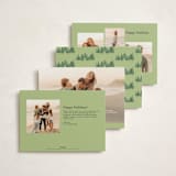 "Joyful Scene" - Holiday Cards in Forest by Bethan - Back of Card Options