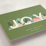 "Joyful Scene" - Holiday Cards in Forest by Bethan - Detail