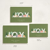 "Joyful Scene" - Holiday Cards in Forest by Bethan - Formats Available