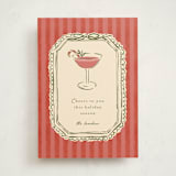 "Cheers To You" - Holiday Cards in Candy Cane by Susan Zinader - Front