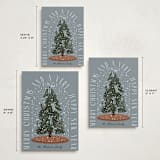 "Snowglobe" - Holiday Cards in Sky by Maja Cunningham - Formats Available