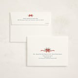 "Moving Along" - Holiday Cards in Pomegranate by Paper Sun Studio - FREE Recipient Addressing