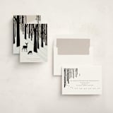 "All Is Calm" - Holiday Cards in Coal by itsjensworld - Assembled