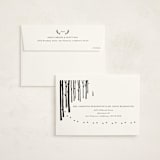 "All Is Calm" - Holiday Cards in Coal by itsjensworld - FREE Recipient Addressing