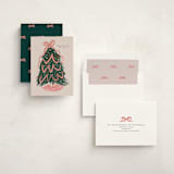 "merry christmas tree" - Holiday Cards in Winter Rose by Lori Wemple - Assembled