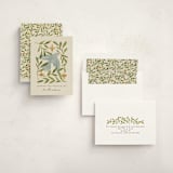 "Finding the Light" - Holiday Cards in Cream by Amy Kross - Assembled