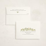 "Finding the Light" - Holiday Cards in Cream by Amy Kross - FREE Recipient Addressing
