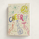 "NYE" - Holiday Cards in Champagne by Jenna Holcomb - Folded Card