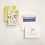 "NYE" - Holiday Cards in Champagne by Jenna Holcomb - Assembled