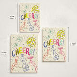 "NYE" - Holiday Cards in Champagne by Jenna Holcomb - Formats Available