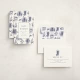 "holiday home toile" - Holiday Cards in Wintersky by Rebecca Durflinger - Assembled
