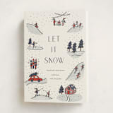 "Snowy Scenes" - Holiday Cards in Snow Day by Lauren Jinhee - Folded Card